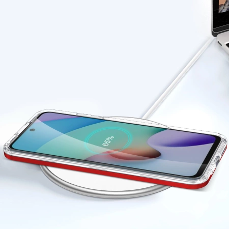 HURTEL ETUI CLEAR 3IN1 DO XIAOMI REDMI 10 Z RAMKĄ OCHRONA PRZED UDERZENIAMI