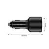 TECH-PROTECT ŁADOWARKA DO SAMOCHODU 3-PORT USB PD175W DO IPHONE 11 12 13 14