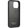 Etui Audi Synthetic Leather na iPhone 14 Pro Max 6.7" - czarne AU-TPUPCIP14PM-TT/D1-BK