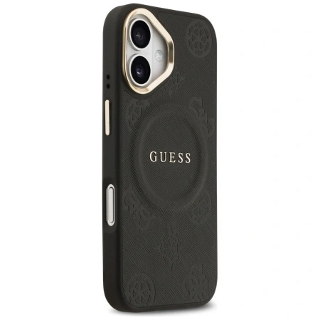 GUESS ETUI PEONY HOT STAMP MAGSAFE DO IPHONE 17 CASE DESIGN LUKSUSOWE