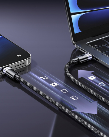 INNOSTYLE KABEL USB-C SZYBKIE ŁADOWANIE DO SAMSUNG APPLE USB TYP C 60W 1M