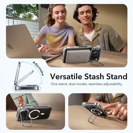 ESR ETUI CLASSIC HYBRID KICKSTAND MAGSAFE DO IPHONE 17 PRO OCHRONA