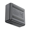 Wielofunkcyjny adapter Acefast Z4 PD 218W GaN 3 x USB-C + USB-A z 4 portami - szary