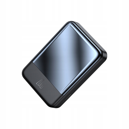 MCDODO POWERBANK BEZPRZEWODOWY 10000MAH 20W INDUKCYJNY + KABEL USB-C DO MAGSAFE IPHONE 12 13 14 15 MINI PLUS PRO MAX CZARNY