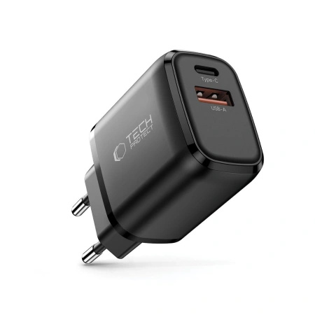 TECH-PROTECT ŁADOWARKA SIECIOWA NCA30 PD 30W QC3.0 USB-A USB-C