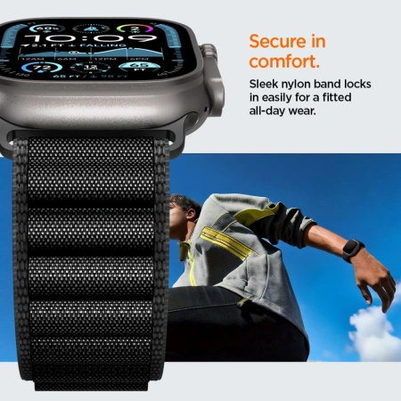 SPIGEN PASEK WBF1 DO APPLE WATCH 44 45 46 49 MM WYSOKA JAKOŚĆ I WYGODA