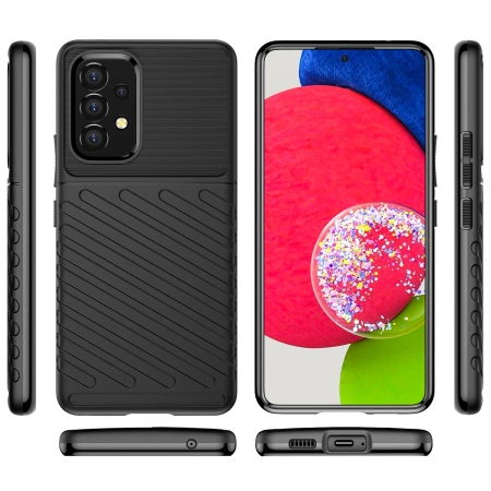 HURTEL ELASTYCZNE ETUI DO SAMSUNG GALAXY A53 5G PANCERNE Z WYSOKIEJ JAKOŚCI