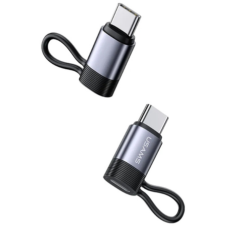USAMS PRZEJŚCIÓWKA USB-C DO LIGHTNING 30W DO IPHONE 12 13 14 Z ALUMINIUM