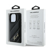 KARL LAGERFELD ETUI HARDCASE DO IPHONE 16 PRO QUILTED Z DEKORACYJNYM WZOREM