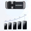 WOZINSKY UCHWYT MAGNETYCZNY Z ORGANIZEREM DO MAGSAFE TELEFONÓW APPLE IPHONE