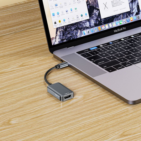 TECH-PROTECT ULTRABOOST ADAPTER HDMI 4K 60HZ DO SMARTFONÓW MACBOOKA LAPTOPA
