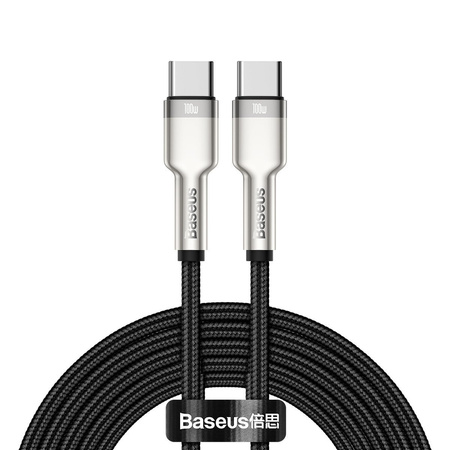 BASEUS KABEL USB-C DO USB-C 100W 2M DO ŁADOWANIA TELEFONÓW 2M 100W SZYBKO