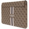 Etui Guess GUCS14P4RPSW 14" brązowy/ brown 4G Printed Stripes
