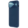 Nillkin CamShield Leather S Case etui iPhone 14 Pro pokrowiec z osłoną na aparat niebieskie