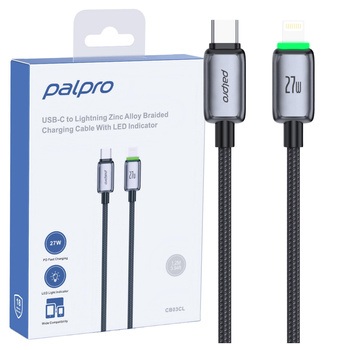 PALPRO KABEL USB-C LIGHTNING SZYBKIE ŁADOWANIE DO APPLE IPHONE 12 13 14 1M