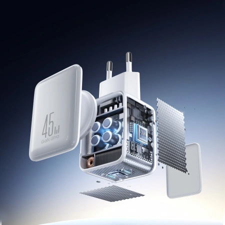 JOYROOM ŁADOWARKA SIECIOWA ADAPTER USB-C USB DO LAPTOP TELEFON TABLET 45W