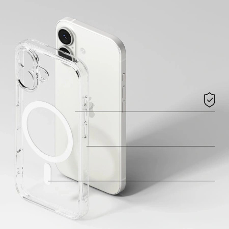 RINGKE ETUI FUSION MAGNETIC DO IPHONE 17 MAGSAFE OCHRONA TYŁU