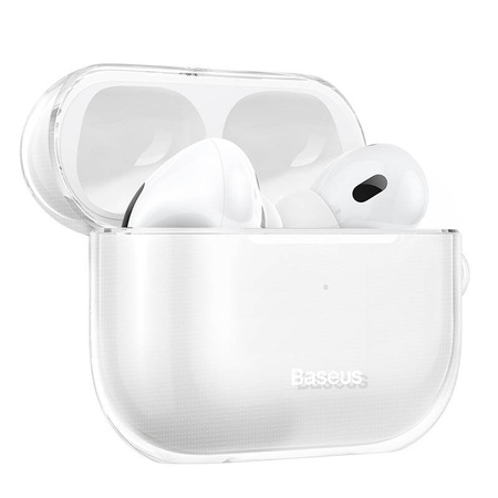 BASEUS ETUI CASE PRZEŹROCZYSTE DO AIRPODS 3 DO APPLE WYSOKA OCHRONA