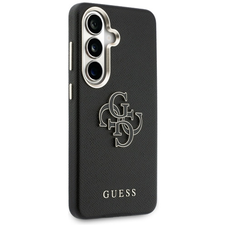 Etui Guess Grained Big 4G Metal Logo do  Samsung Galaxy S26 czarny