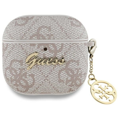 GUESS GUA4G4GSMP CASE DO AIRPODS 4 MAGNETYCZNY POKROWIEC Z CHARM COLLECTION