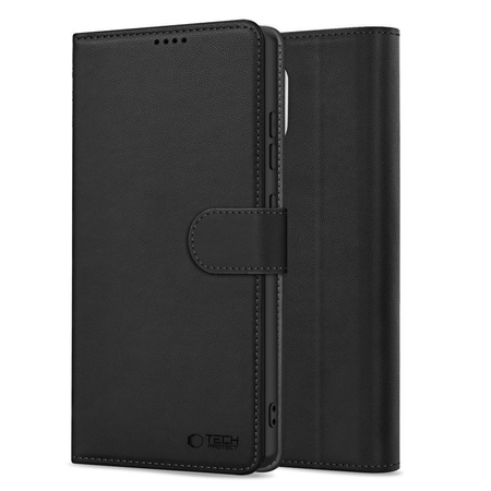 TECH-PROTECT WALLET XIAOMI POCO M8 PRO / REDMI NOTE 15 PRO+ PLUS 5G MATTE BLACK