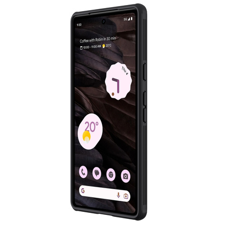 Pancerne etui Google Pixel 7a z osłoną na aparat Nillkin CamShield Pro Case - czarne