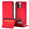 HURTEL ETUI POKROWIEC DO IPHONE 14 PRO MAX MAGNETYCZNE Z KLAPKĄ I PODSTAWKĄ