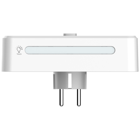 BELINE LISTWA ZASILAJĄCA 2xUSB-A 2xUSB-C 2xAC BIAŁA Z PODŚWIETLENIEM LED