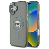 KARL LAGERFELD ETUI HARDCASE DO IPHONE 16 PLUS 6.7 DO MAGSAFE IML METAL
