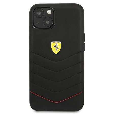Ferrari FEHCP13SRQUK iPhone 13 mini 5,4" czarny/black hardcase Off Track Quilted