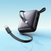 JOYROOM POWERBANK JR-PBF27 10000MAH 22.5W Z WBUDFANYMI KABLAMI USB-C
