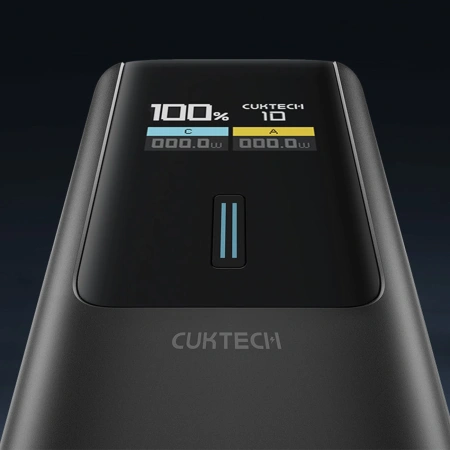 Powerbank Cuktech CKPB100PGLBL 150W 10000mAh USB-C USB-A - czarny