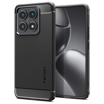 SPIGEN RUGGED ARMOR DO XIAOMI 14T WYSOKA OCHRONA ANTYWSTRZĄSOWA MATTE BLACK
