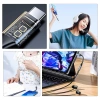 Adapter Wozinsky WACM-01 USB-C - mini jack 3,5mm - czarny