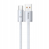 MCDODO KABEL USB-A USB-C SZYBKIE ŁADOWANIE USB TYP C 6A 100W 1M LED BIAŁY