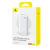 Powerbank Baseus Airpow Lite 10000mAh 15W z kablem Baseus Simple USB-A - USB-C 30cm - biały