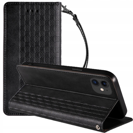 HURTEL ETUI CASE POKROWIEC MAGNETYCZNY DO IPHONE 12 PORTFEL SMYCZ ZAWIESZKA