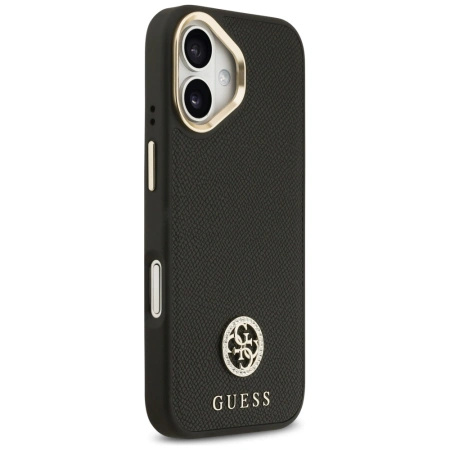 GUESS ETUI GRAINED STRASS LOGO DO IPHONE 17 MAGSAFE DESIGNERSKIE