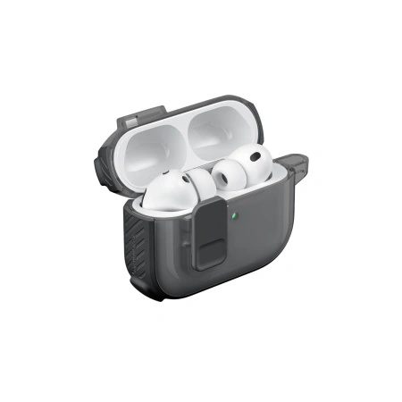 Etui AMAZINGTHING Titan Pro Mag Case Clear do AirPods Pro 3 - czarne