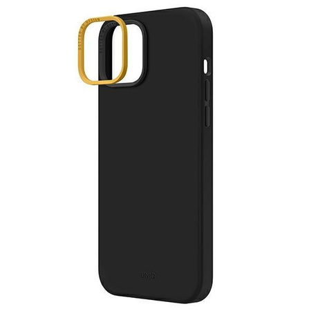 Etui Uniq Lino na iPhone 14 Plus - czarne
