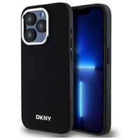 DKNY ETUI HARDCASE PLAIN LOGO DO IPHONE 15 PRO 6.1 DO MAGSAFE POKROWIEC