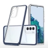 HURTEL CLEAR 3IN1 ETUI DO SAMSUNG GALAXY S23+ Z RAMKĄ SILIKONOWYM POKROWCEM