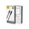 DUDAO KABEL USB-C DO USB-C 100W Z WYŚWIETLACZEM LED 1M DO TELEFONÓW