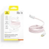 Kabel Baseus Dynamic 4 Pro 100W USB-C - USB-C 1m - różowy