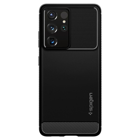 SPIGEN RUGGED ARMOR GALAXY S21 ULTRA MATTE BLACK