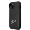 Karl Lagerfeld KLHCP14MCSSK iPhone 14 Plus 6,7" hardcase czarny/black Signature Logo Cardslot