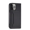 HURTEL MAGNET CARD CASE ETUI DO IPHONE 14 POKROWIEC Z KLAPKĄ MAGNETYCZNY