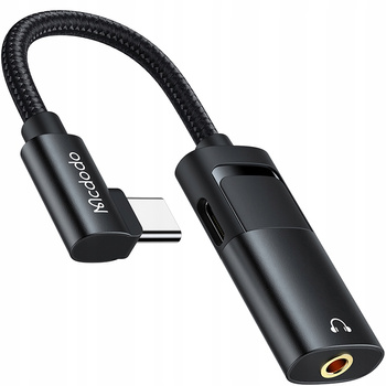 Mcdodo phone adapter, USB C, mini jack 3.5mm, with DAC CA-1880