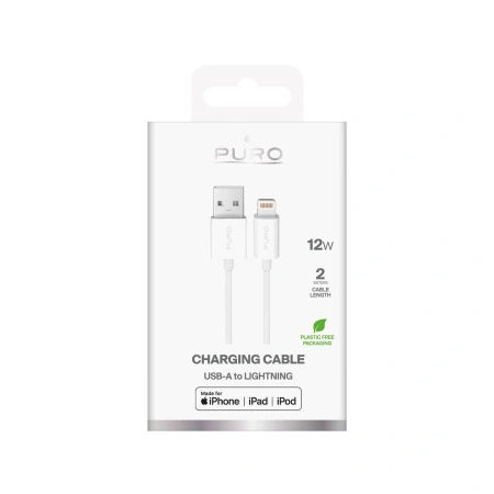 PURO KABEL TPE 12W USB-A DO LIGHTNING 2M DO TELEFONÓW IPHONE 13