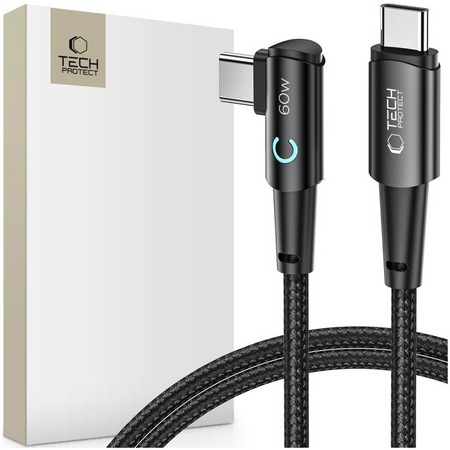 TECH-PROTECT KABEL USB-C ULTRABOOST L TYPE-C 60W 6A DO TELEFONÓW TABLETÓW